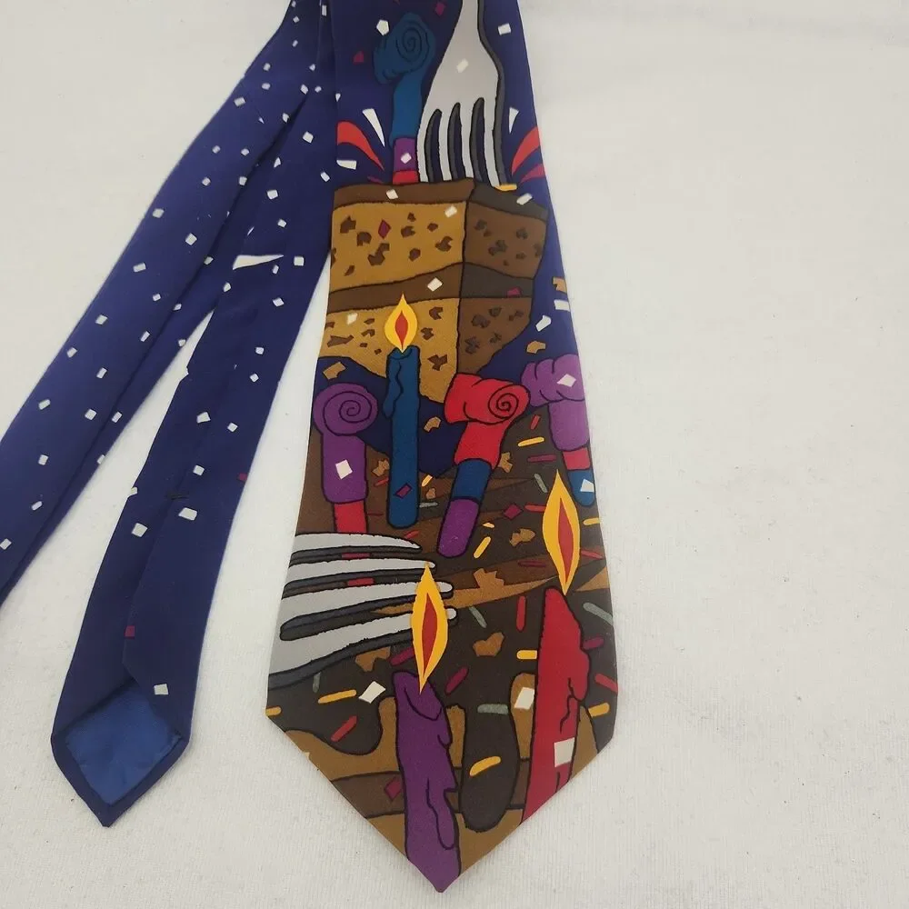Tie Beatles Silk Necktie Birthday George Harrison 1991 Apple Corps Manhattan VTG